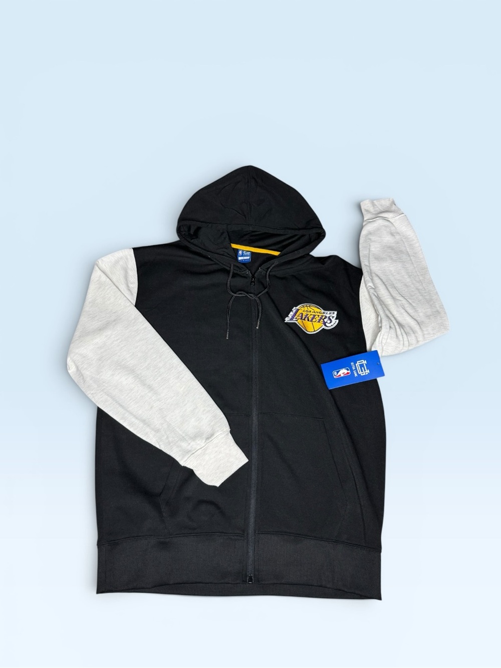 LA Lakers NBA Basketball Full Zip Ultra Game Hoodie